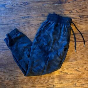Kyodan Black Camouflage Jogger Pants